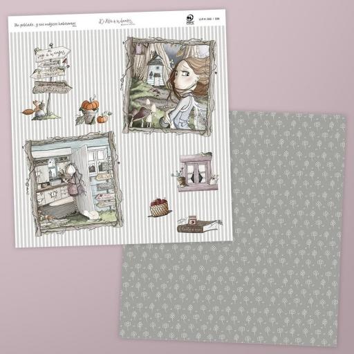 Set De Papeles Un Poblado... Y Sus Mágicos Habitantes El Altillo De Los Duendes [2]