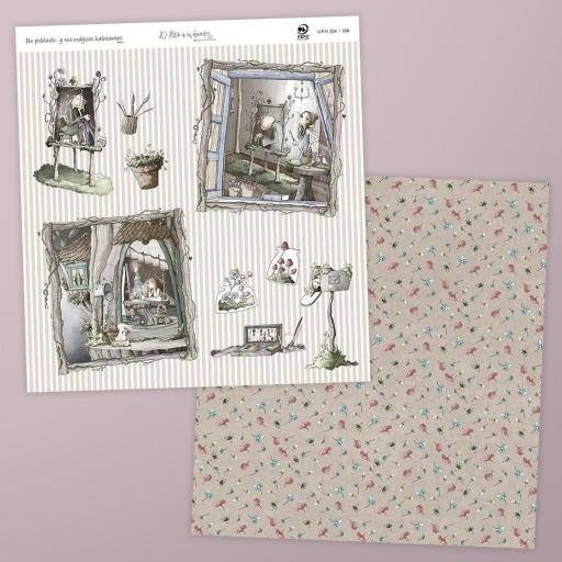 Set De Papeles Un Poblado... Y Sus Mágicos Habitantes El Altillo De Los Duendes [4]