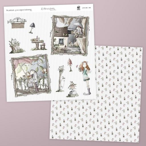 Set De Papeles Un Poblado... Y Sus Mágicos Habitantes El Altillo De Los Duendes [5]