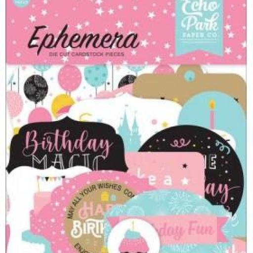 EPHEMERA MAGICAL BIRTHDAY GIRL ECHO PARK