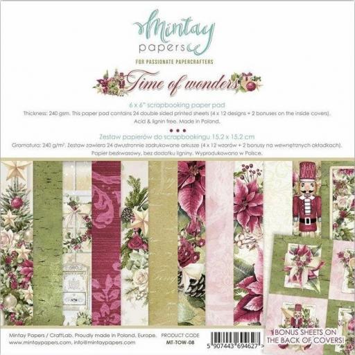 Set De Papeles Time Of Wonders Mintay Papers