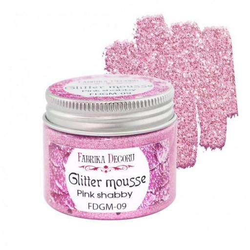 Glitter Mousse Pink Shabby Fabrika Decoru