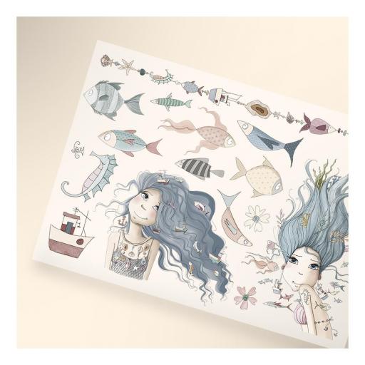 Transfer DTF Textil Melodias de sirena El Altillo De Los Duendes [0]