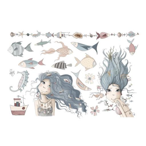 Transfer DTF Textil Melodias de sirena El Altillo De Los Duendes [1]