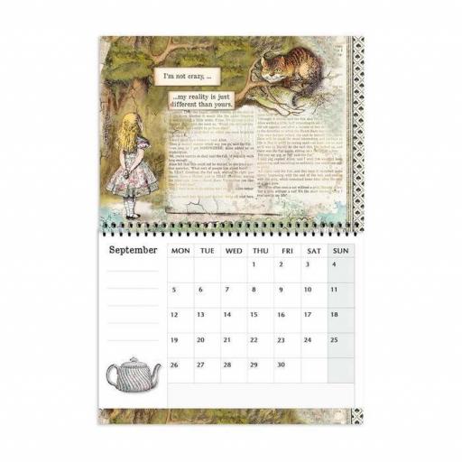 Calendario Alice Stamperia [3]