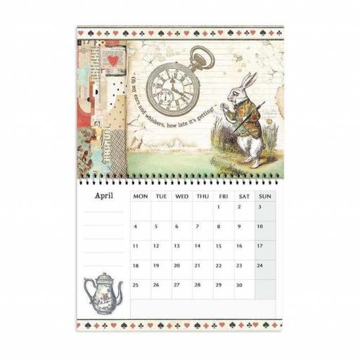Calendario Alice Stamperia [2]