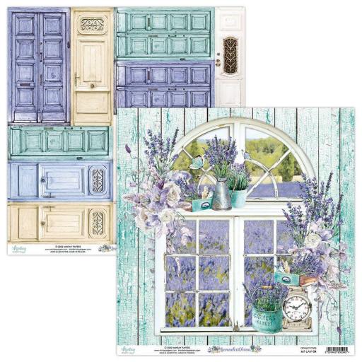 Set de Papeles Lavender Farm Mintay Papers  [1]