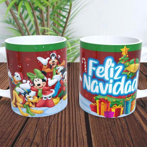 Taza Sublimada Navidad Disney Varios Modelos [2]