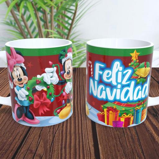 Taza Sublimada Navidad Disney Varios Modelos [1]