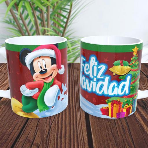 Taza Sublimada Navidad Disney Varios Modelos