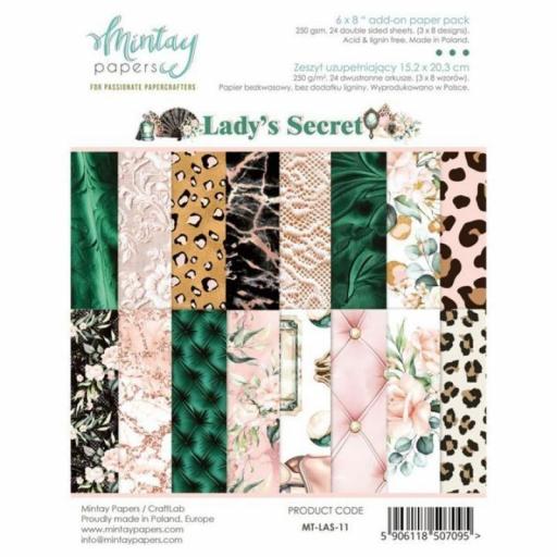 Set de Papeles Lady´s Secret Mintay Papers  [0]