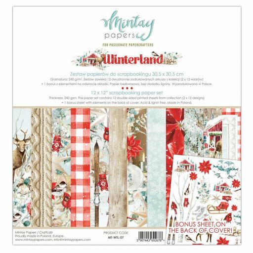 Set De Papeles Winterland Mintay Papers [0]