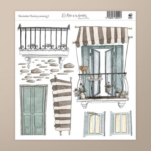 Hoja Para Recortar Puertas Y Ventanas 2 El Altillo De Los Duendes [0]