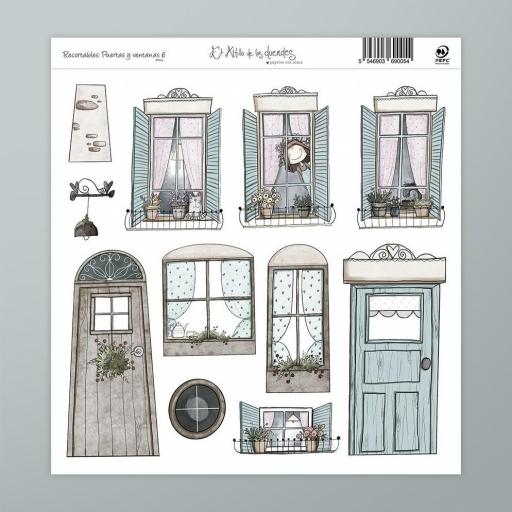 Hoja Para Recortar Puertas Y Ventanas 6 El Altillo De Los Duendes [0]