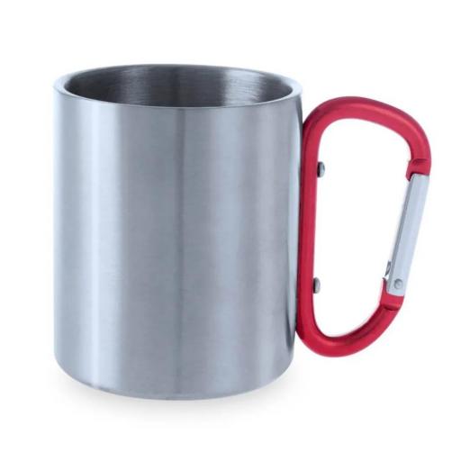 Taza Aluminio Mosquetón