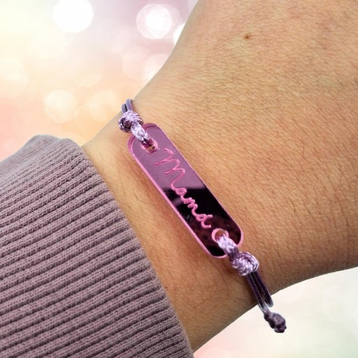Pulsera Mama Rosa Espejo [1]