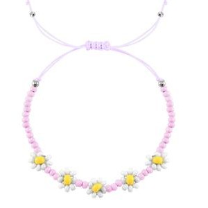 Pulsera Margaritas Lila [0]