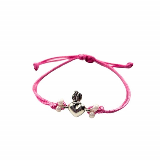 Pulsera Amore Plateado [1]