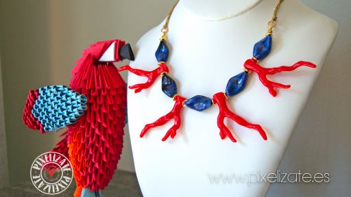 Collar Coral Rojo [1]