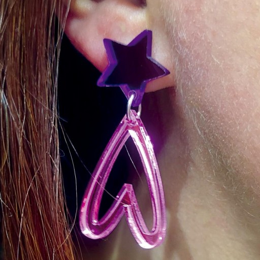 Pendientes Cuore Rosa [2]