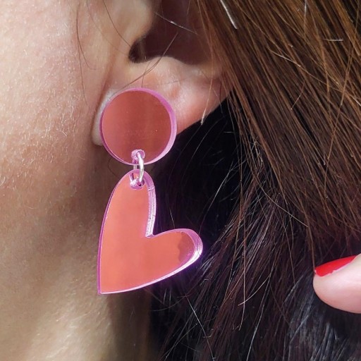 Pendientes Party Love Rosa [3]