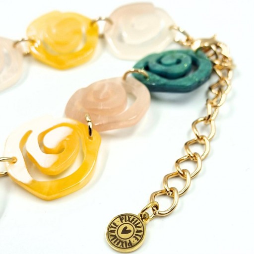 Collar Espiral Multicolor Largo [2]