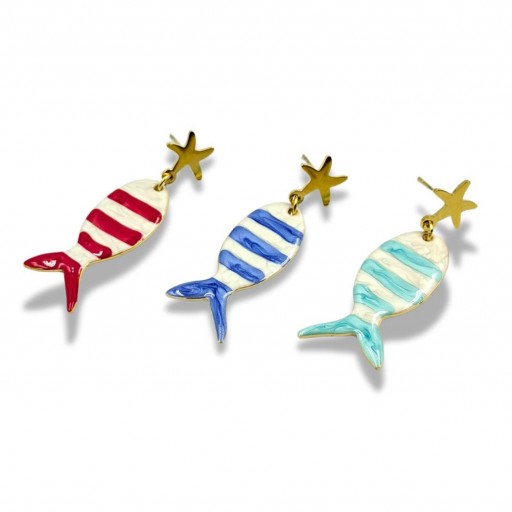 Pendientes Salitre Turquesa [2]