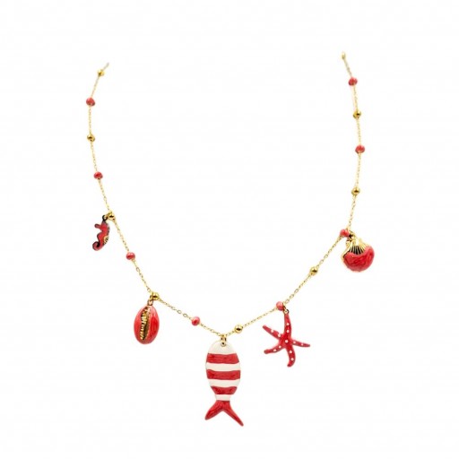 Collar Salitre Rojo