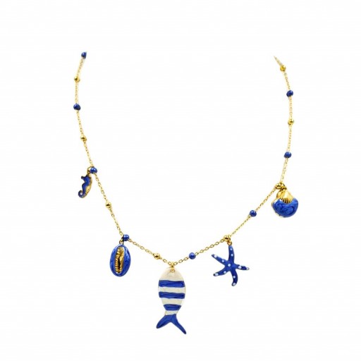 Collar Salitre Azul