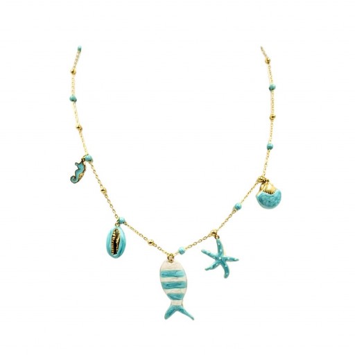 Collar Salitre Turquesa
