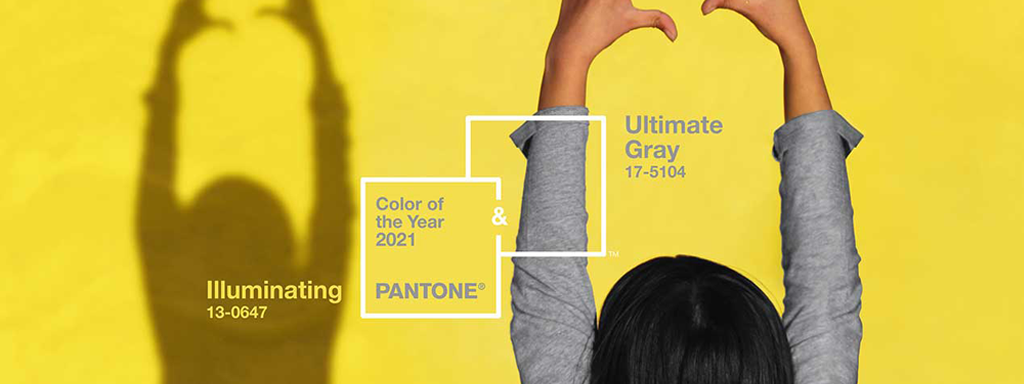 Pantone desvela el color del año 2021: Illuminating + Ultimate Gray