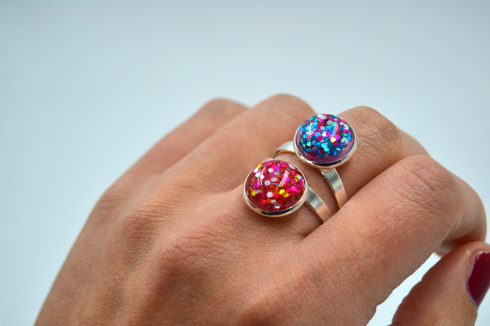 Anillo Party Doble Pink