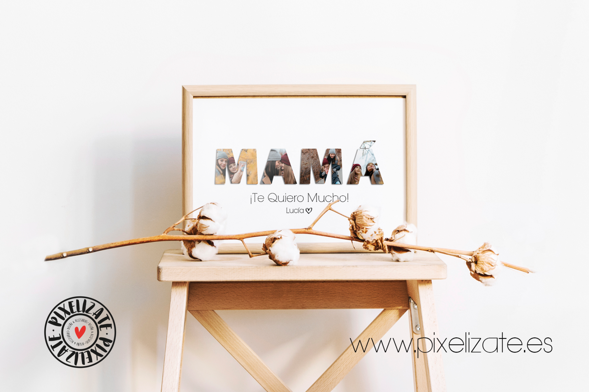 Lámina Personalizada Mamá
