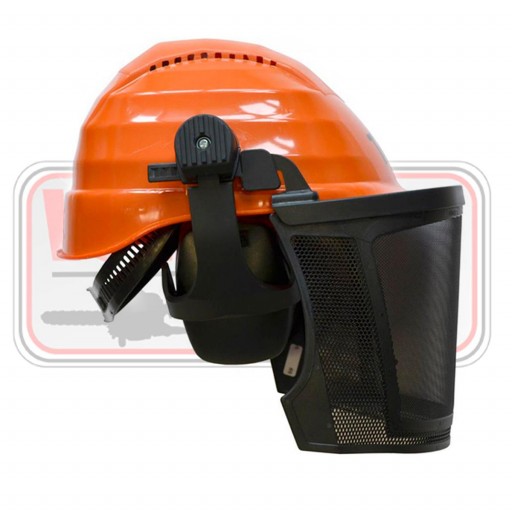 Casco TRBL Safety profesional desbrozadora motosierra forestal auriculares [0]