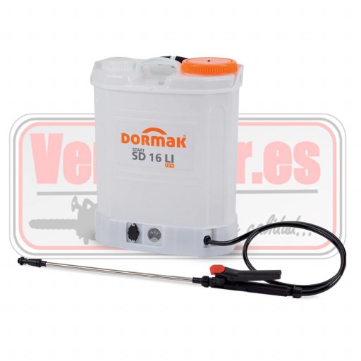 Sulfatadora de bateria Dormak SD 16 LI