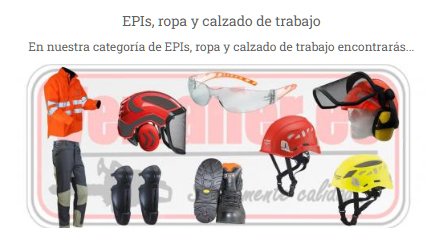 Categoria ropa seguridad