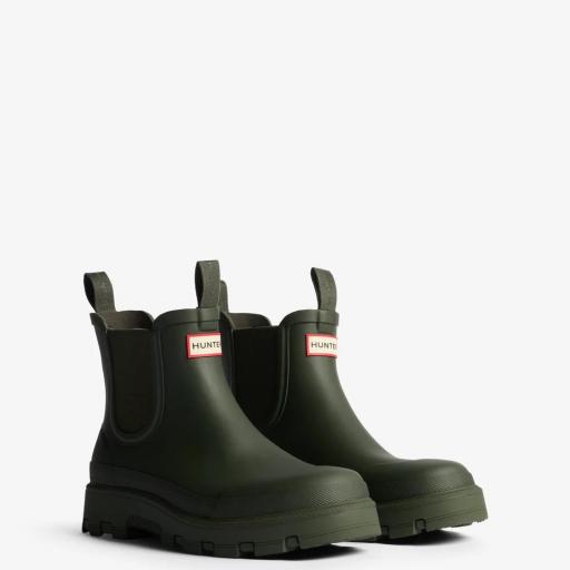 Botín hunter chelsea verde [0]