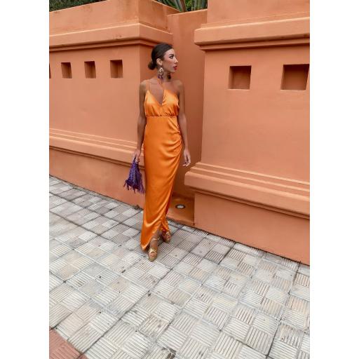 Vestido Burkina Naranja  [4]