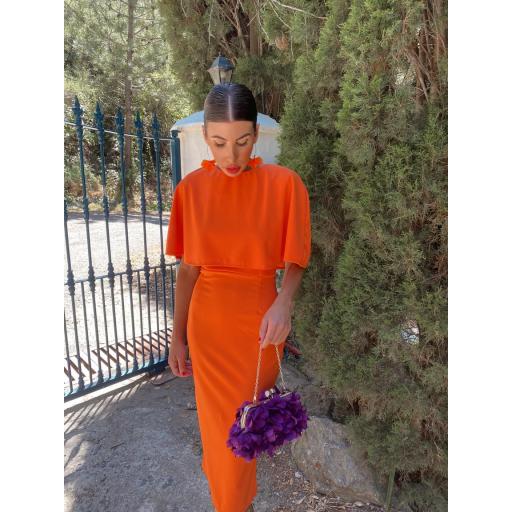 Vestido Sarmiento Naranja [5]