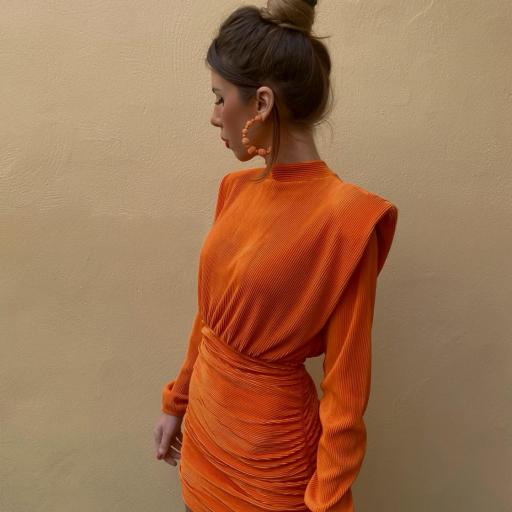 Vestido Iconno Ratan Naranja [1]