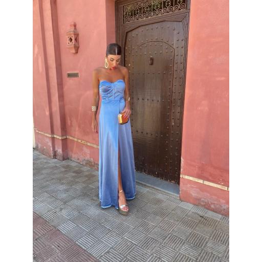 Vestido Rania Azul [5]