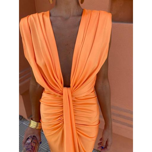 Vestido Coliza Naranja [4]