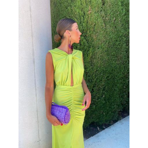Vestido Fiorentina Verde Lima [4]