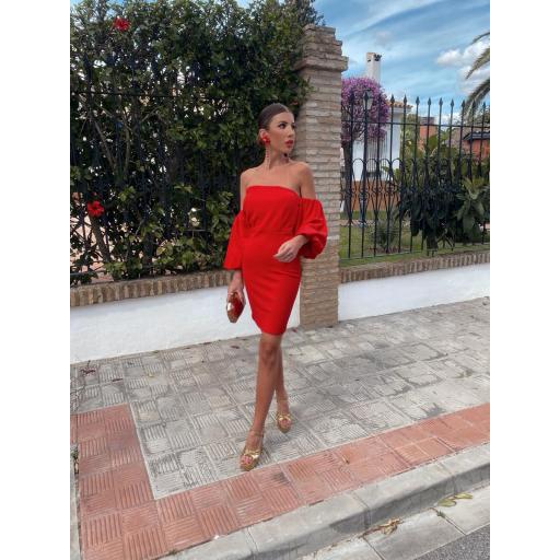 Vestido Rondeña Rojo [3]
