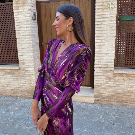 Vestido Tizziano Buganvilla [1]