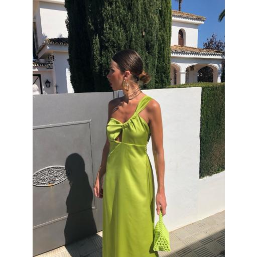 Vestido Fénix Verde Lima [1]