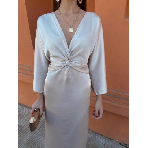 Vestido Troyano Beige [2]