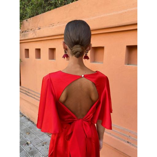 Vestido Tulipán Rojo [3]