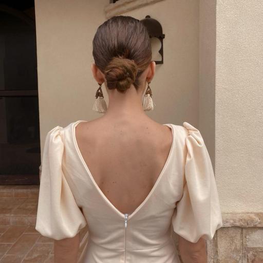 Vestido Antuán Crema/Vainilla [3]