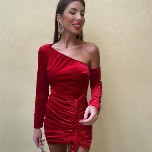 Vestido Alama Rojo [0]
